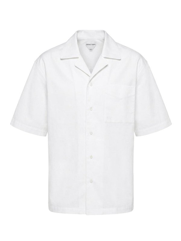 BOTTEGA VENETA: シャツ - シャツ - 白