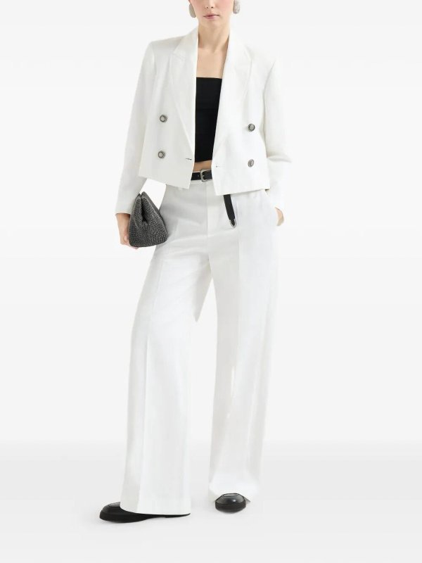 BRUNELLO CUCINELLI: ベルボトムジーンズ online - フレアジーンズ - ベージュ