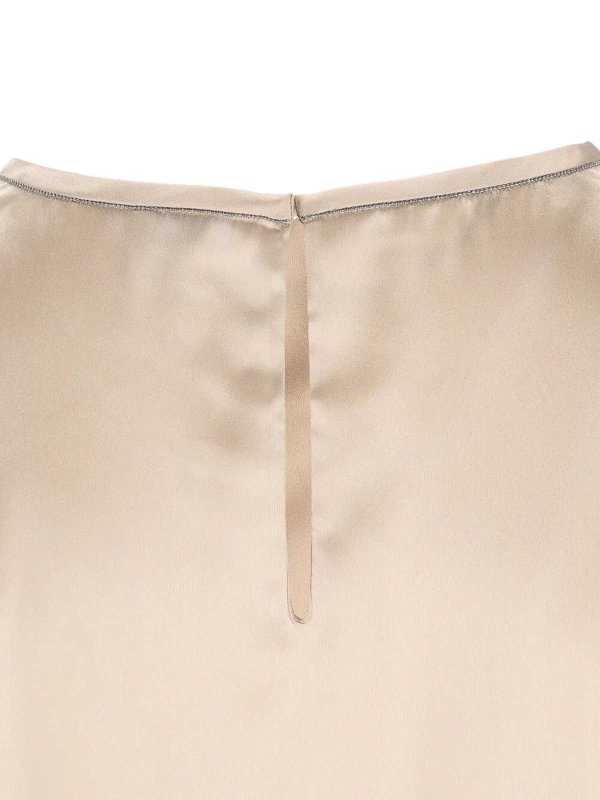 The Best Shops BRUNELLO CUCINELLI: Blusen - Bluse - Beige