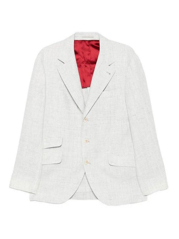 BRUNELLO CUCINELLI: Casual Anzüge - Casual Anzug - Hellgrau