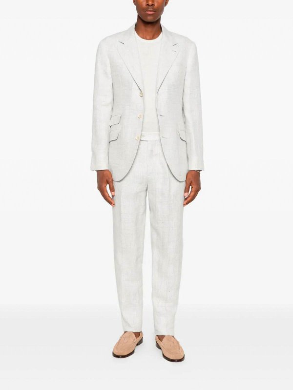 BRUNELLO CUCINELLI: Casual Anzüge online - Casual Anzug - Hellgrau