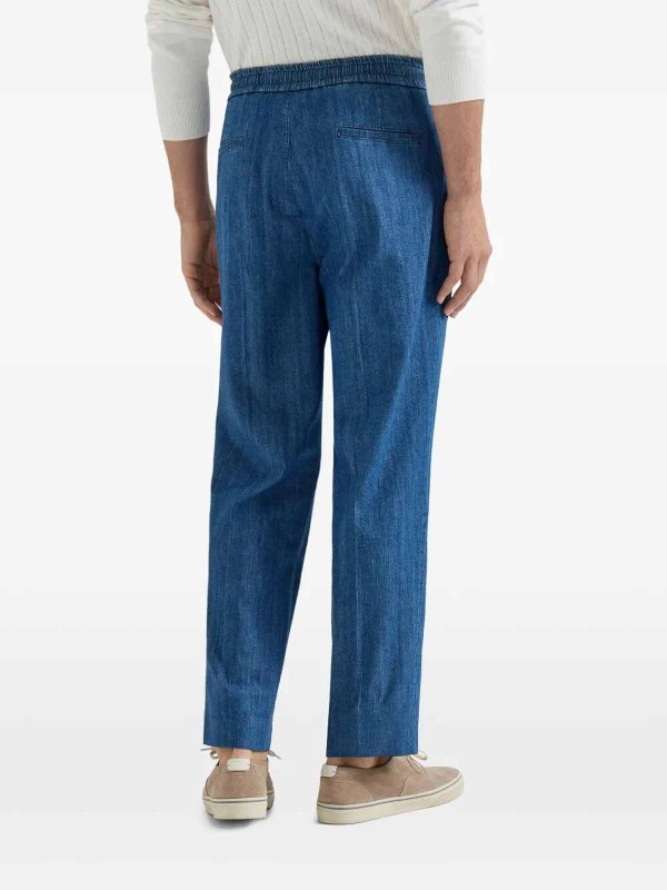 ストレートジーンズ - ミディアムウォッシュ shop online: BRUNELLO CUCINELLI