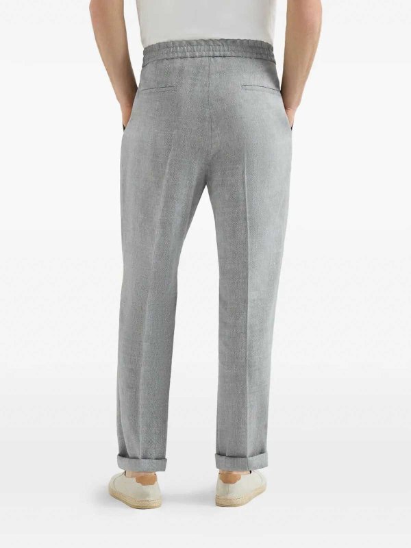 The Best Shops BRUNELLO CUCINELLI: Casual Hose - Grau