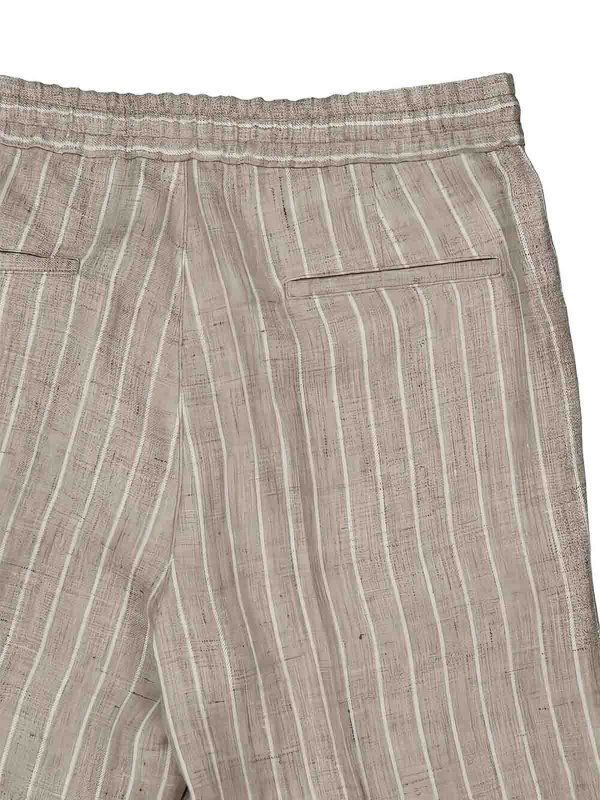 BRUNELLO CUCINELLI buy online カジュアルパンツ - ブラウン