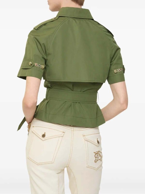The Best Shops BURBERRY: Tops und Tank Tops - Top - Grün