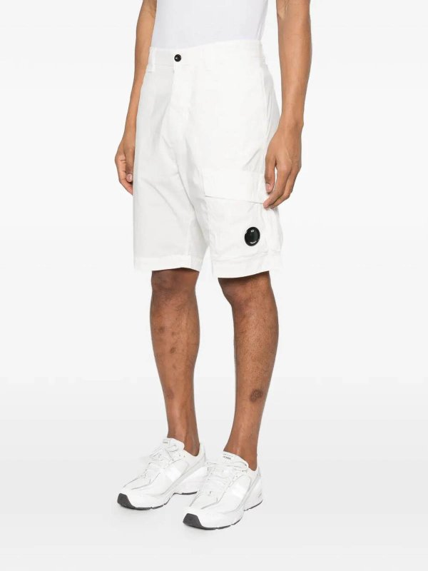The Best Shops C.P. COMPANY: Hosen Shorts - Shorts - Weiß