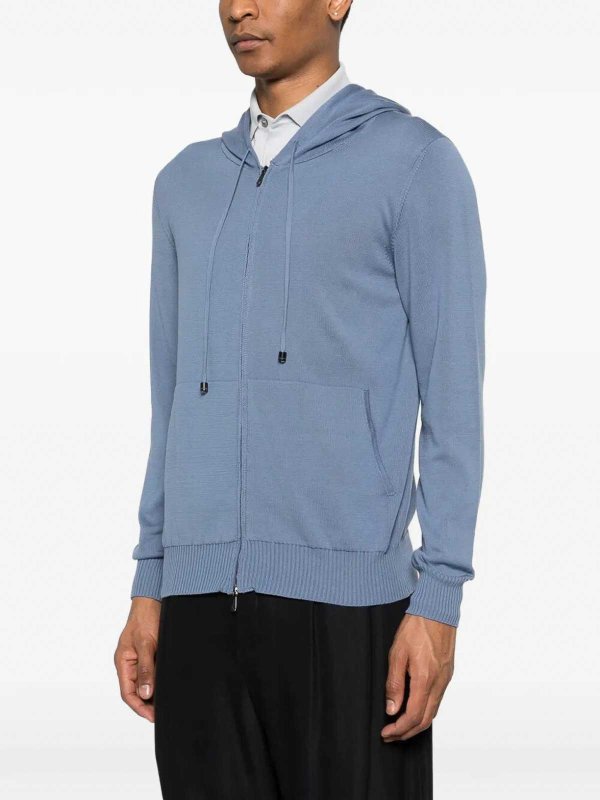 The Best Shops DRUMOHR: Sweatshirts und Pullover - Sweatshirt - Blau