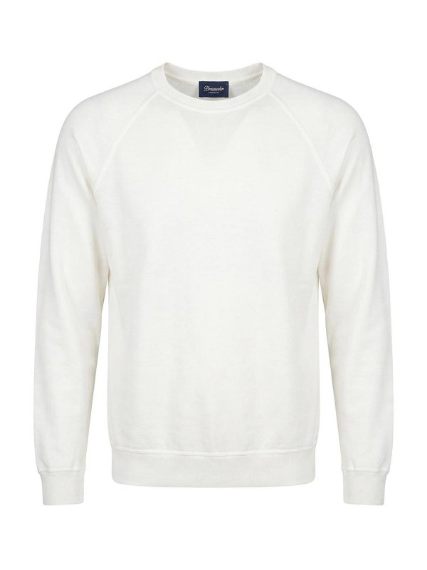 DRUMOHR: Pull col rond - Pull Col Rond - Blanc