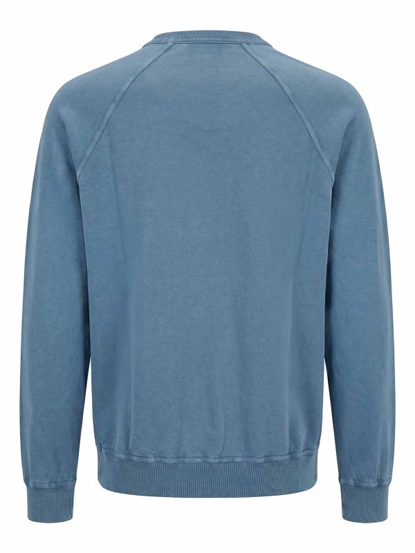 DRUMOHR: Strickpullover mit Rundhalsausschnitt online - Rundhalspullover - Dunkelblau