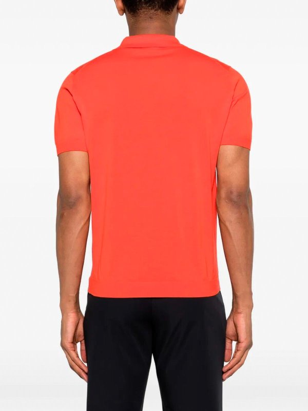 The Best Shops DRUMOHR: Poloshirts - Poloshirt - Orange