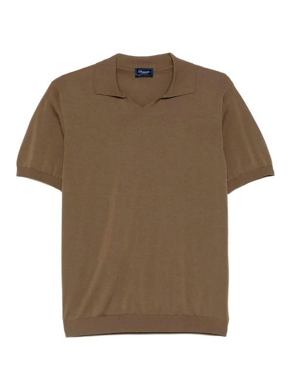 DRUMOHR: Poloshirts - Poloshirt - Dunkelgrün