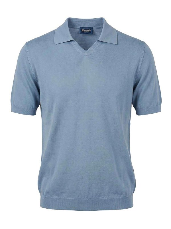 DRUMOHR: Polos  - Polo - Bleu