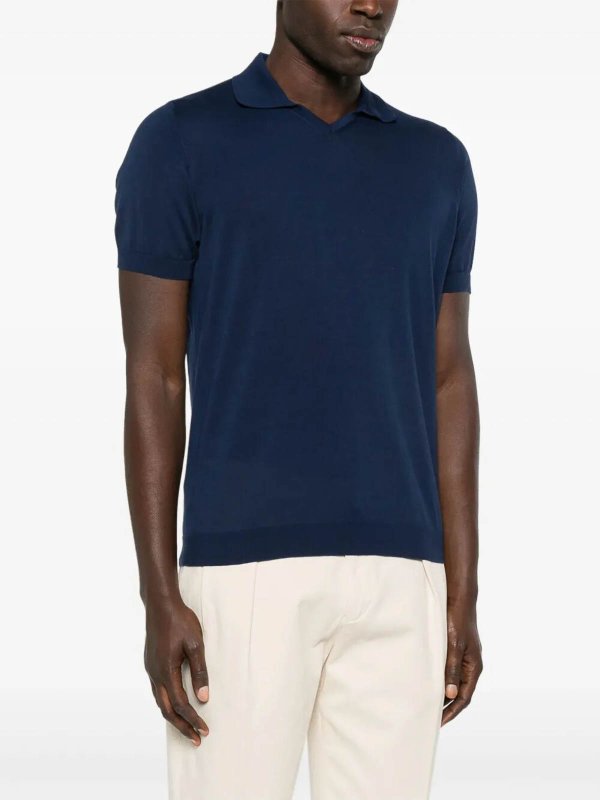 The Best Shops DRUMOHR: Poloshirts - Poloshirt - Blau