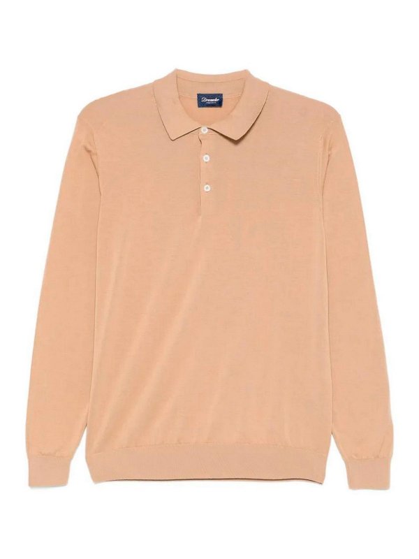 DRUMOHR: Poloshirts - Poloshirt - Beige