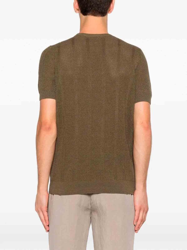Rundhalspullover - Dunkelgrün shop online: DRUMOHR