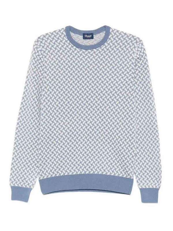DRUMOHR: Pull col rond - Pull Col Rond - Gris