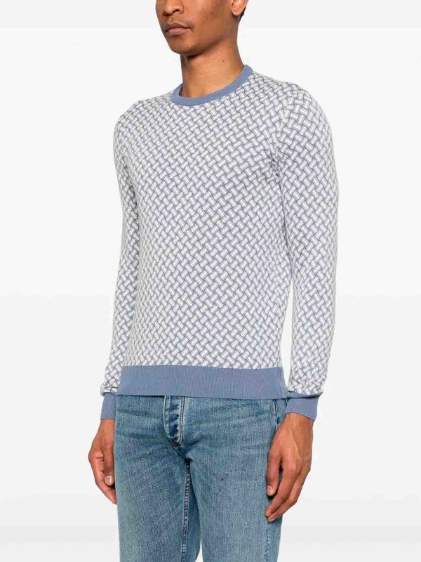 Pull Col Rond - Gris shop online: DRUMOHR