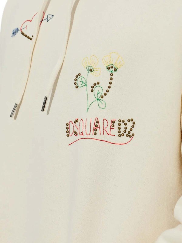 Sweatshirt - Weiß shop online: DSQUARED2