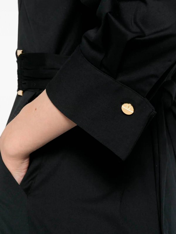 The Best Shops ELISABETTA FRANCHI: ニーレングスドレス - 膝丈ドレス - 黒