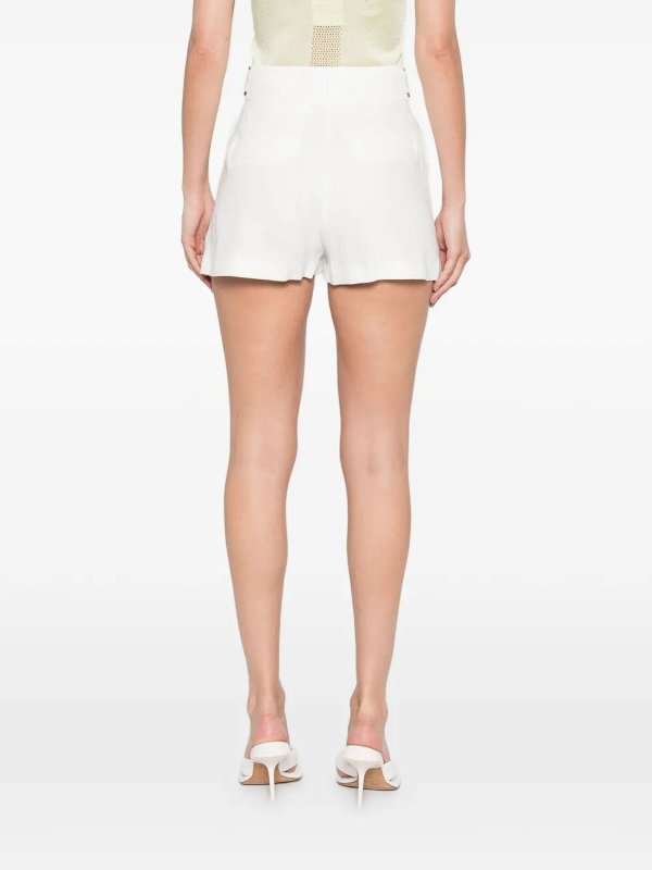 ショートパンツ - クリーム shop online: ELISABETTA FRANCHI