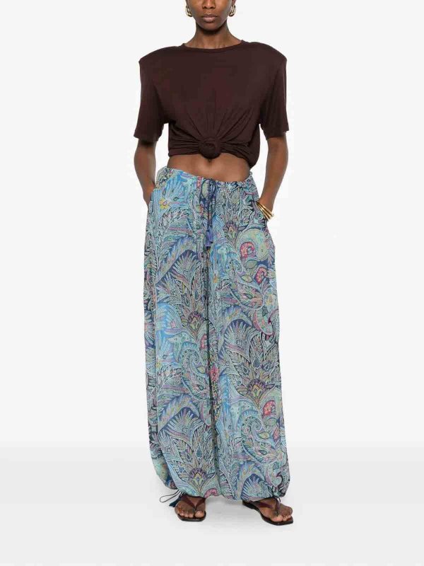 ETRO: Casual Hosen online - Casual Hose - Blau
