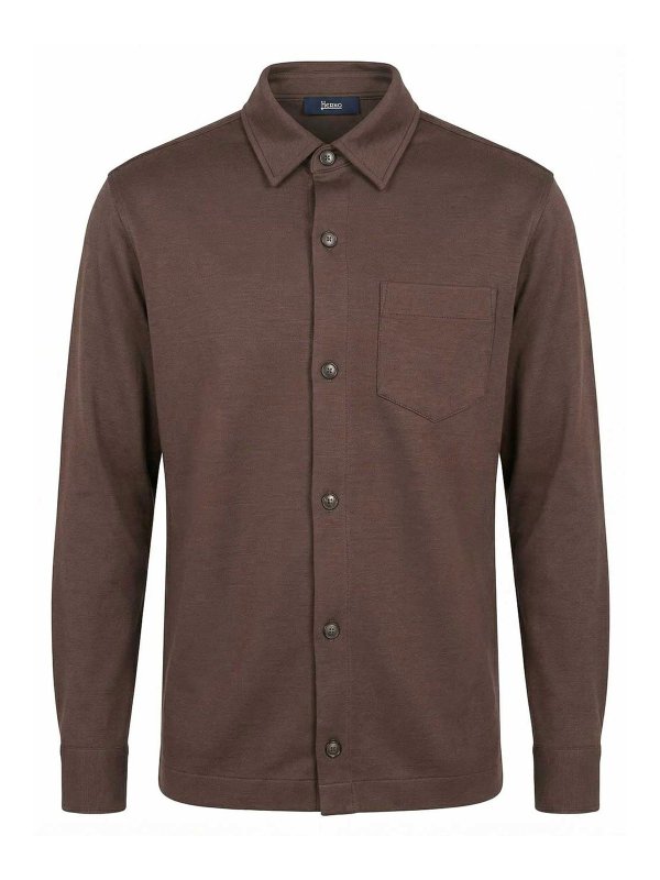 HERNO: polo - Polo con taschino