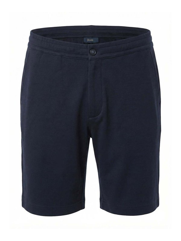 HERNO: Shorts - Shorts - Azul
