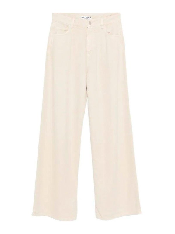ICON DENIM: Jeans Rectos - Vaqueros Rectos - Camel