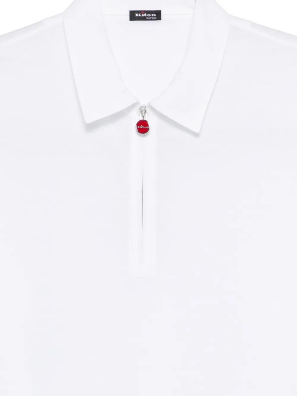 The Best Shops KITON: Polos - Polo - Blanco