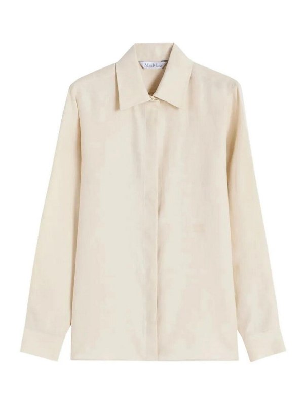 Max Mara: シャツ - シャツ - ベージュ