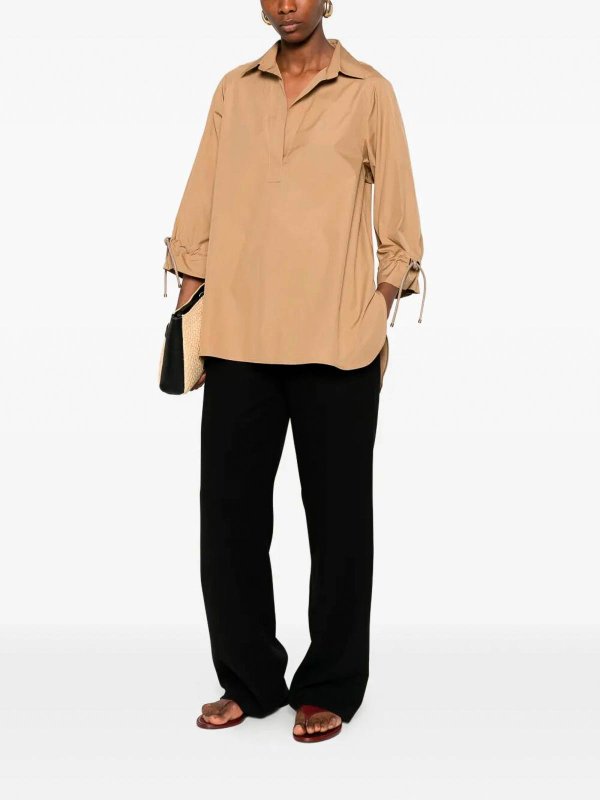 Max Mara: Hemden online - Hemd - Dunkelbeige