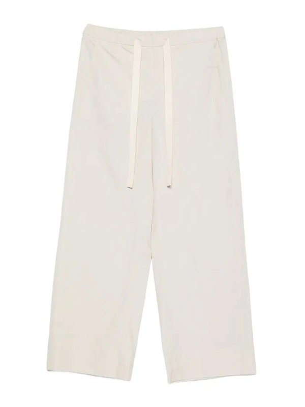 Max Mara: Casual Hosen - Casual Hose - Hellgrau