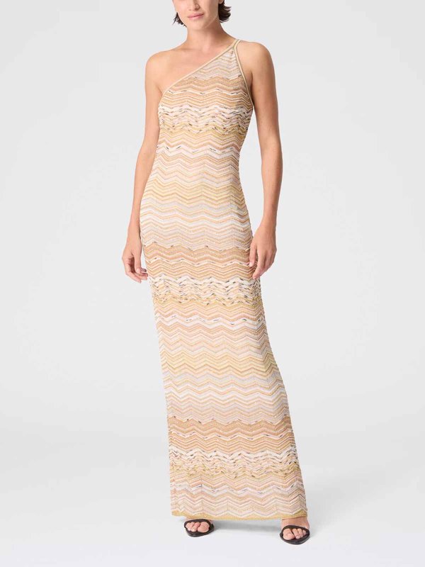 MISSONI: Maxi robe online - Maxi Robe - Or
