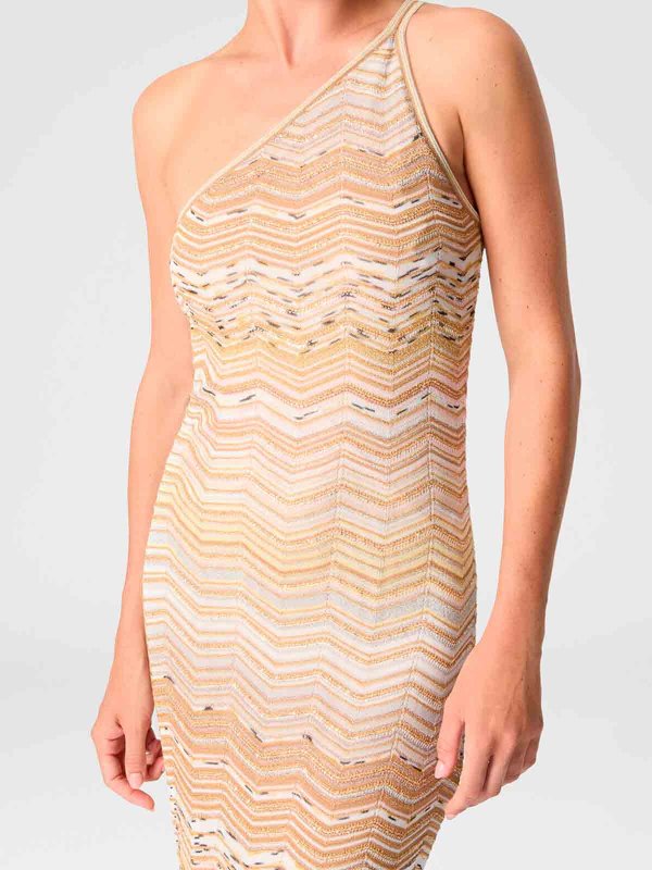 Maxi Robe - Or shop online: MISSONI
