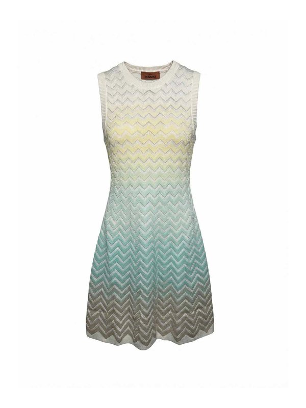 MISSONI: ショートドレス - ショートドレス - ブルー