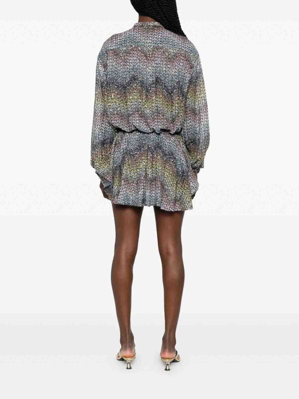 Robe Courte - Multicolore shop online: MISSONI