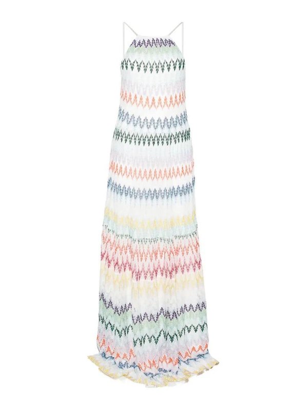 MISSONI: Maxikleider - Maxikleid - Weiß