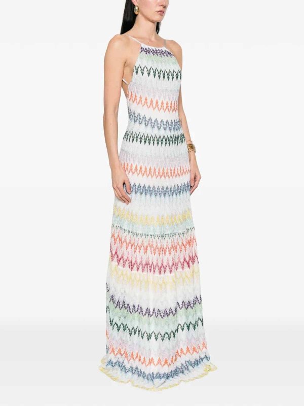 Maxikleid - Weiß shop online: MISSONI