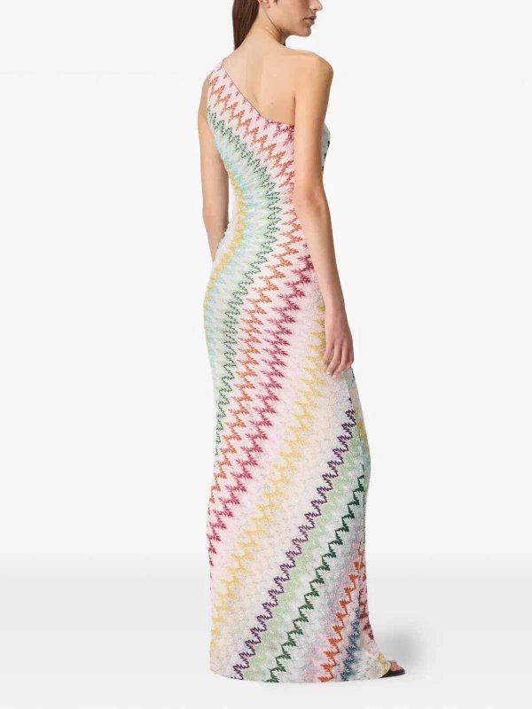 The Best Shops MISSONI: Maxikleider - Maxikleid - Weiß