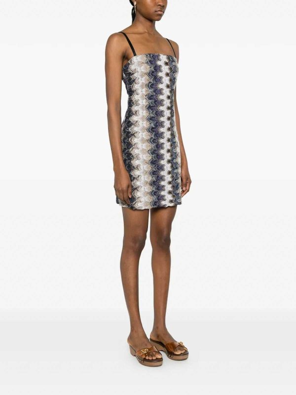 Robe Courte - Multicolore shop online: MISSONI