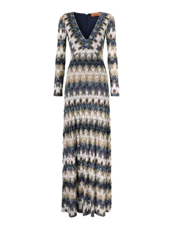 MISSONI: Maxikleider - Maxikleid - Bunt