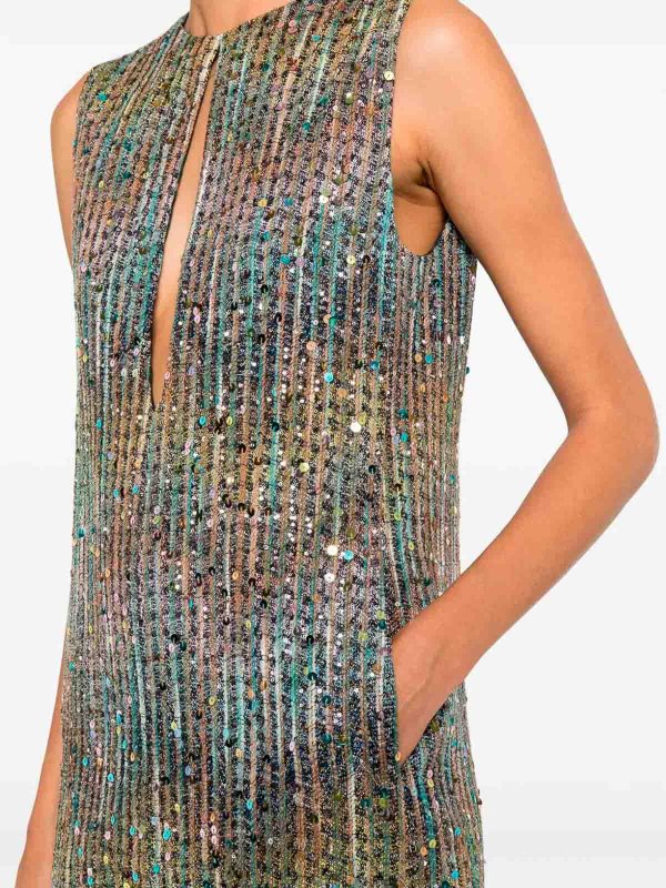 The Best Shops MISSONI: ショートドレス - ショートドレス - ブラウン
