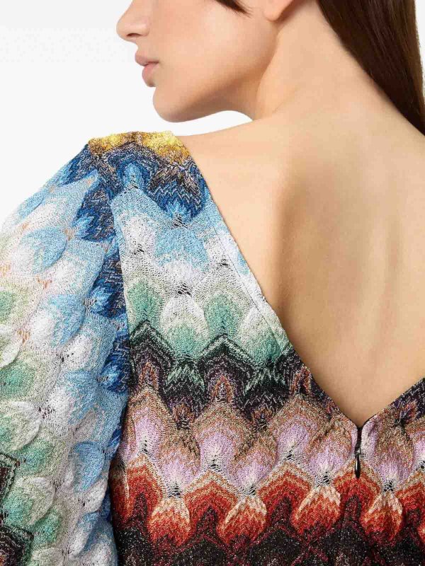 Robe Courte - Multicolore shop online: MISSONI