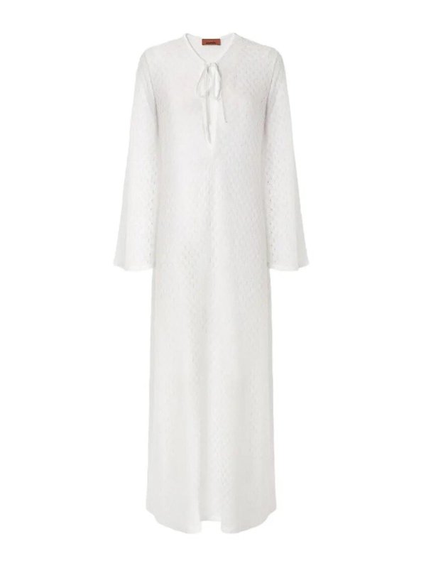 MISSONI: Strandkleid - Strandkleid - Weiß