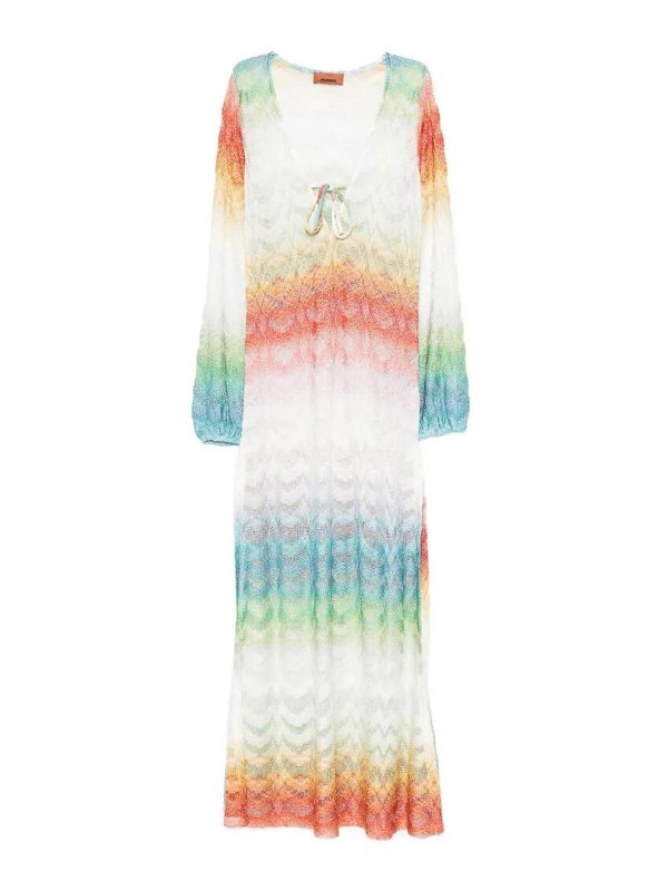 MISSONI: Strandkleid - Strandkleid - Bunt