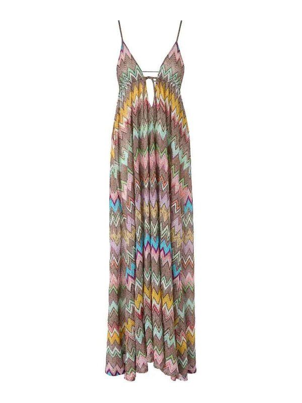 MISSONI: Strandkleid - Strandkleid - Bunt