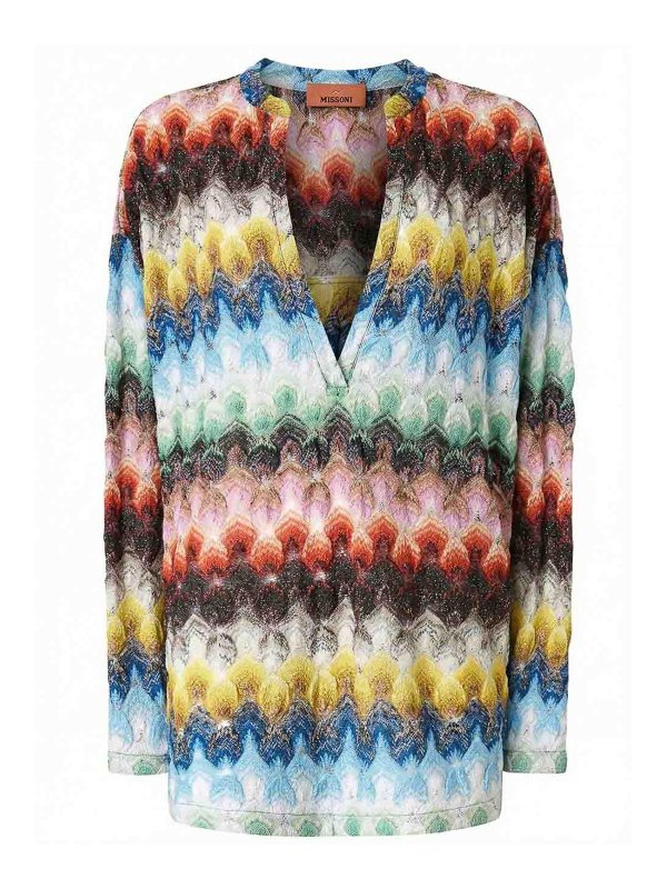 MISSONI: Blusas - Blusa - Multicolor