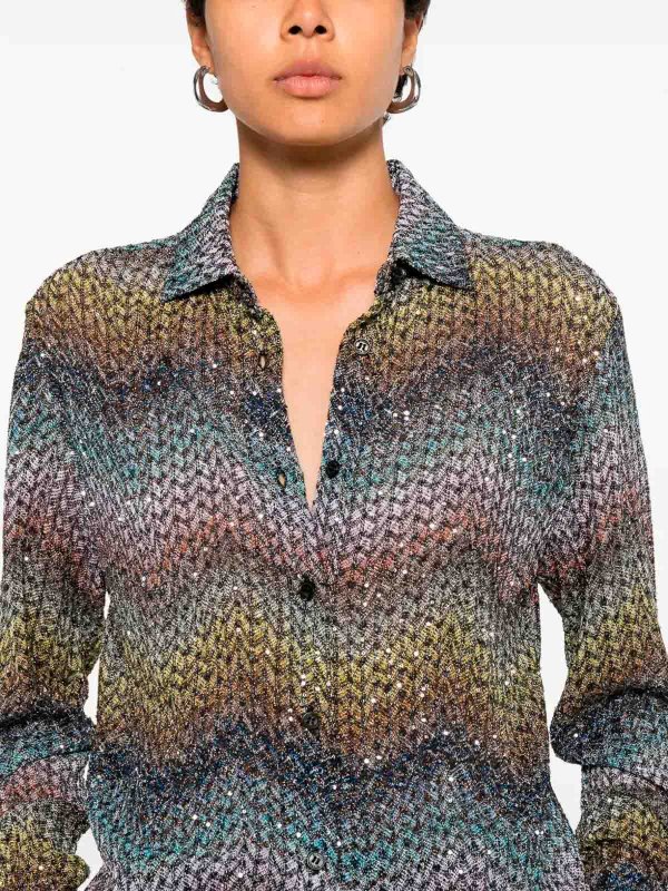 The Best Shops MISSONI: Camisas - Camisa - Azul