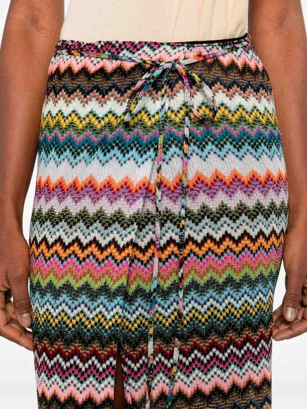 Jupe Longue - Multicolore shop online: MISSONI
