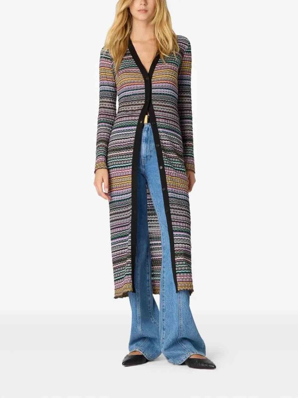 MISSONI: Cardigans online - Cardigan - Jaune Clair
